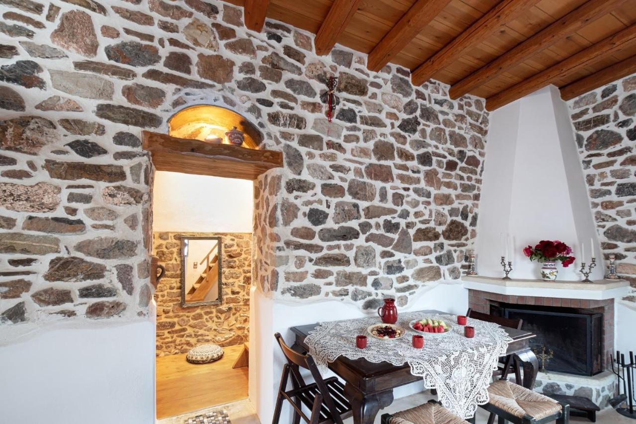 Traditional Cretan House Lithostrati Karidi Village Bagian luar foto
